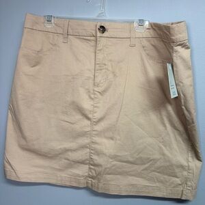 Croft & Barrow Tan Skirt